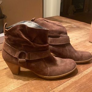 Paul Green Brown Ankle Boots UK 8/US 10-10.5